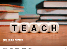 Tablet Screenshot of edmethods.com